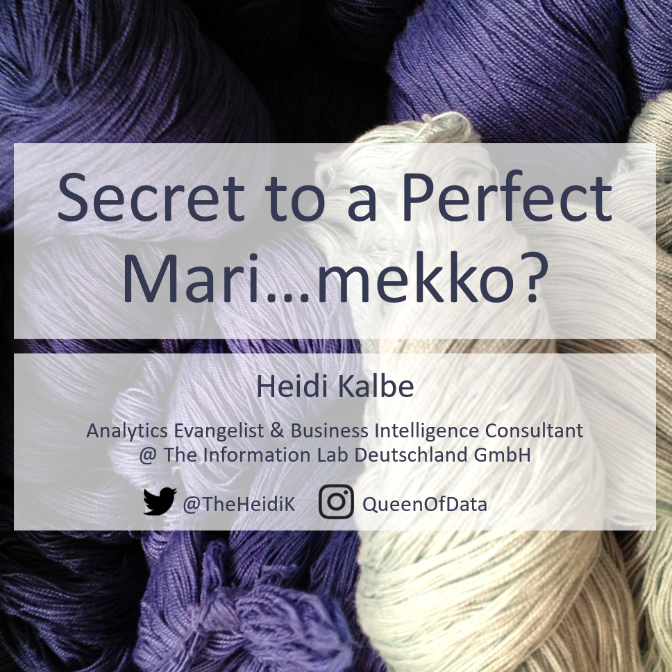 Secret to a perfect Marimekko